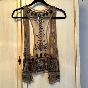 Free people jeweled vest